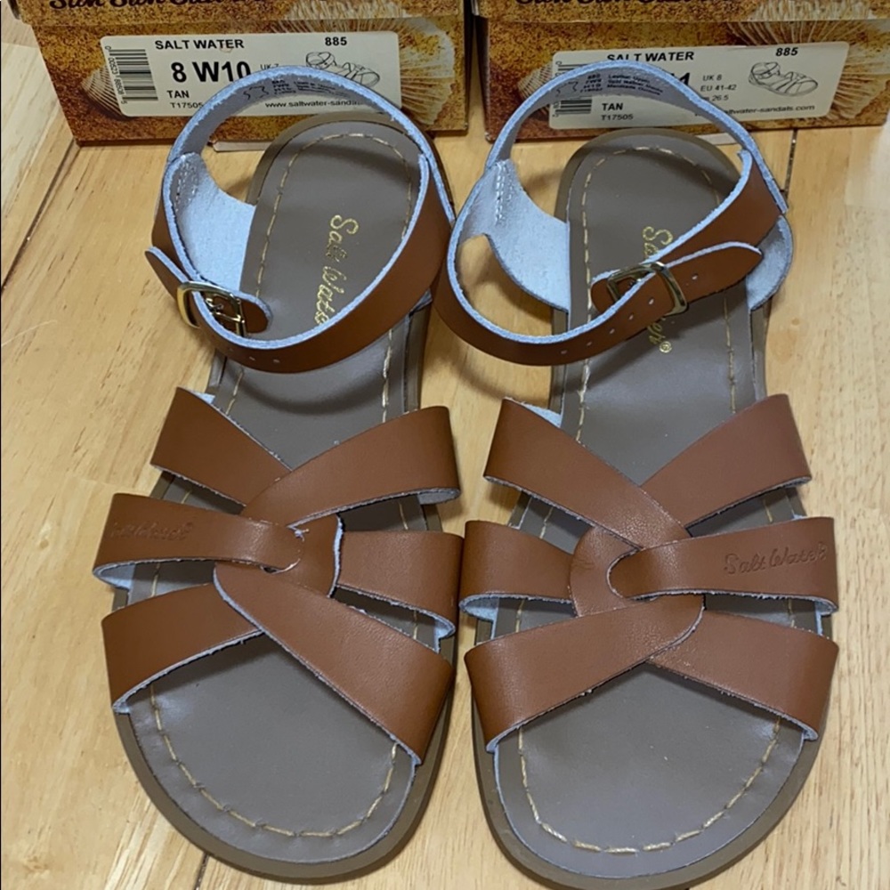 AUTH NIB Salt Water the Original Sandal US5